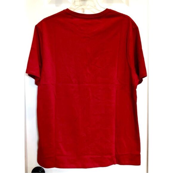 BUFFALO by David Bitton - NWT - Men’s Size Large Crew-Neck, Short Sleeve Tee/Red - Picture 10 of 13